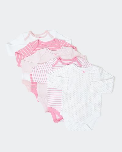 Long Sleeve Bodysuits - Pack Of 5 (0 months-3 years)